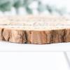 Pack de 4 posavasos tronco con frase Detalles boda - Detalles De Boda