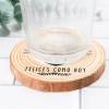 Pack de 4 posavasos tronco con frase Detalles boda - Detalles De Boda