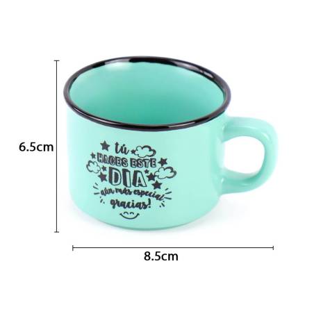 Taza pequeña con frase Detalles boda - Detalles De Boda