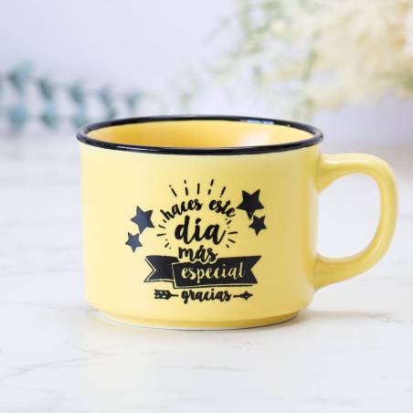 Taza pequeña con frase Detalles boda - Detalles De Boda