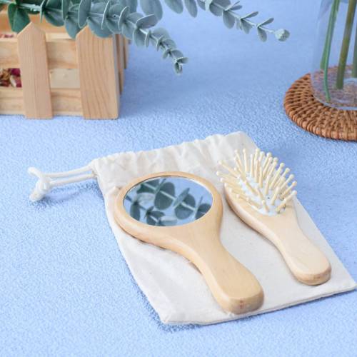 Set de cepillo y espejo para bebé Detalles boda - Detalles De Boda