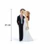 Figura para tarta de boda Novios enamorados - Figuras tarta