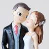 Figura para tarta de boda Novios enamorados - Figuras tarta