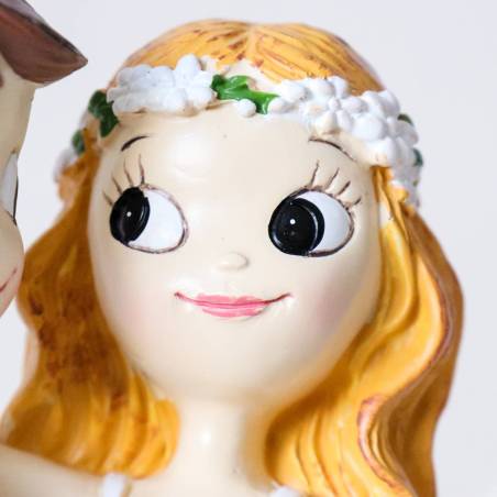 Figura para tarta de boda Novios en la playa Boda ibicenca - Figuras tarta