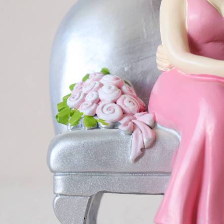 Figura para tarta de boda Bodas de plata 25 aniversario - Inicio
