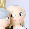 Figura para tarta de boda Bodas de oro 50 aniversario - Figuras tarta