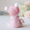 Figura de tarta para bautizo de niña con peluche - Decoración De Bautizo