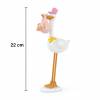 Figura para bautizo Cigüeña con niña - Decoración De Bautizo