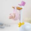 Figura para bautizo Cigüeña con niña - Decoración De Bautizo