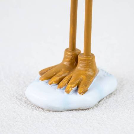 Figura para bautizo Cigüeña con niño - Decoración De Bautizo