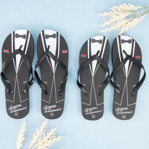 Chanclas para hombre Detalles invitados boda - Detalles Boda Invitados