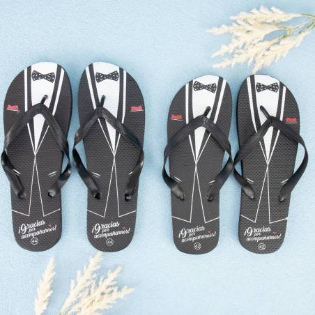 Chanclas para hombre Detalles invitados boda - Detalles Boda Invitados
