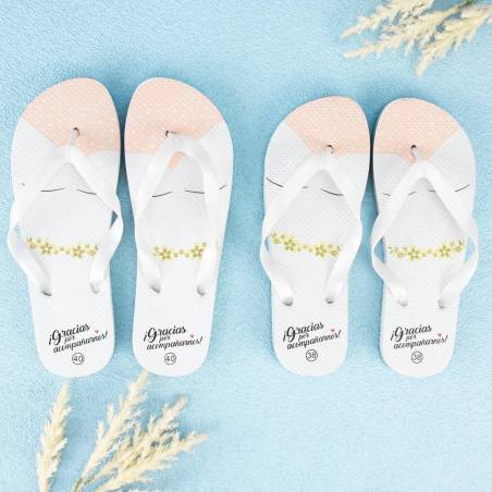 Chanclas para mujer Detalles invitados boda - Detalles Boda Invitados
