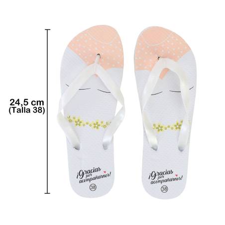 Chanclas para mujer Detalles invitados boda - Detalles Boda Invitados