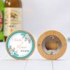 Abridor madera personalizado con pegatina Detalle boda - Detalles personalizables para Boda