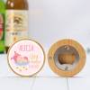 Abridor madera personalizado con pegatina Detalle bautizo - Detalles personalizables para Bautizo