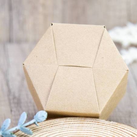 Cajas de regalo hexagonales Detalles boda - Envoltorio Regalo