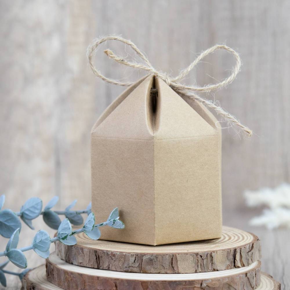 Cajas de regalo hexagonales Detalles boda - Envoltorio Regalo