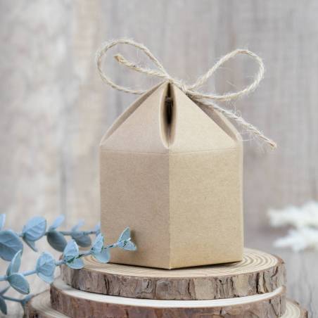 Cajas de regalo hexagonales Detalles boda - Envoltorio Regalo