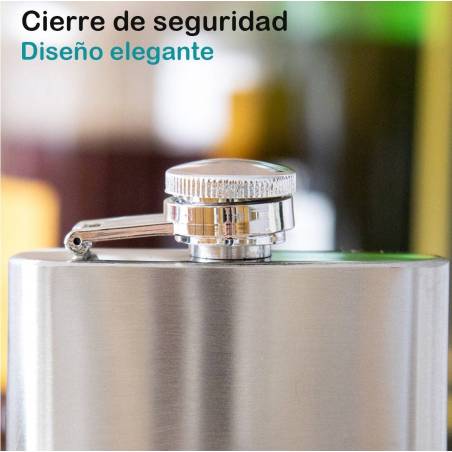 Petaca de acero inoxidable Detalles boda - Detalles De Boda