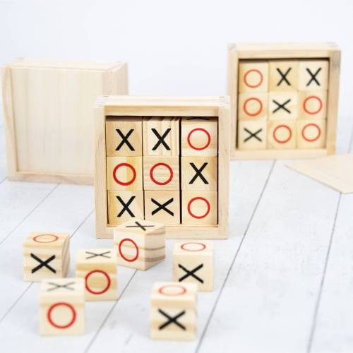 Juego tres en raya madera Detalles boda - Detalles Boda Niños