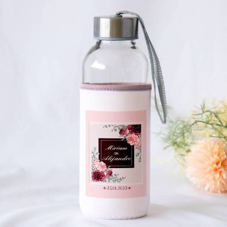 Botella personalizada Boda "Postal" Detalles de boda - Detalles personalizables para Boda