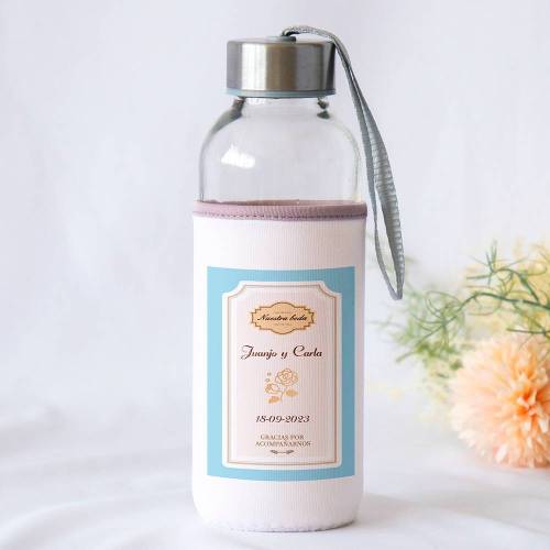 Botella personalizada Boda "Renacimiento" Detalles de boda - Detalles personalizables para Boda