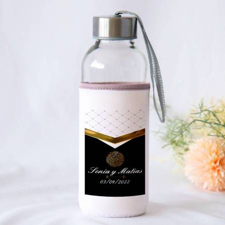 Botella personalizada Boda "Etiqueta" Detalles de boda - Detalles personalizables para Boda