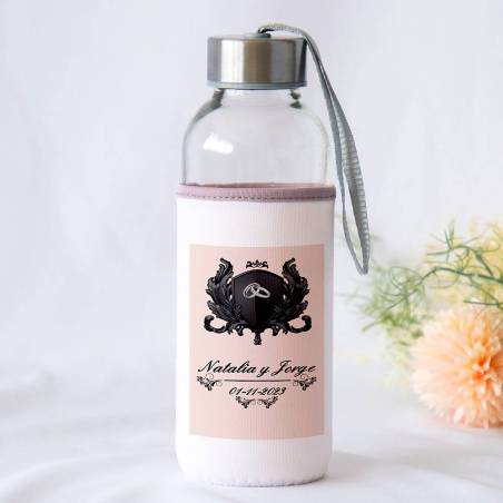 Botella personalizada Boda "Pastel" Detalles de boda - Detalles personalizables para Boda