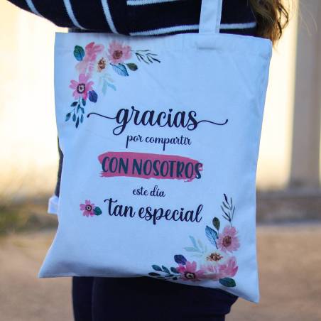 Bolsa de tela diseño de boda Recuerdo para invitados - Detalles De Boda