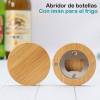 Abridor de madera con grabación "Modelo Raúl" Detalles de bautizo - Detalles personalizables para Bautizo