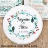 Espejo personalizado "Modelo Raúl" Detalles boda - Detalles personalizables para Bautizo