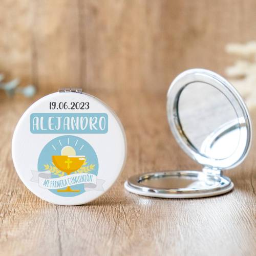 Espejo personalizado "Modelo Alejandro" Detalles comunión - Espejos personalizados comunión