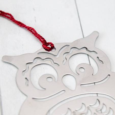 Marcapáginas con forma de búho Detalles bautizo - Detalles bautizo unisex