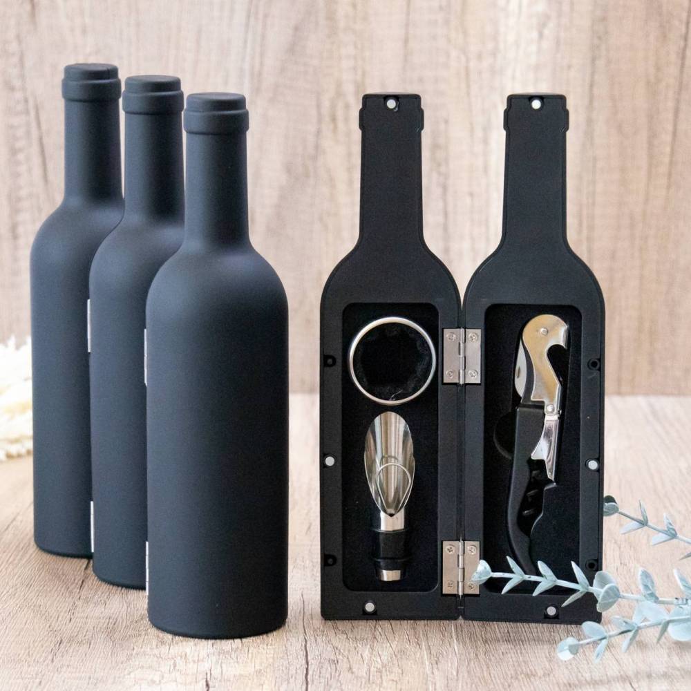 Set de accesorios para vino Detalles bautizo invitados - Detalles para bautizo