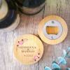 Abridor de madera con grabación "Modelo Pink Crown" Detalle boda - Detalles personalizables para Boda