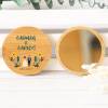 Espejo personalizado de madera "Modelo Girasol" Detalles boda - Detalles personalizables para Boda