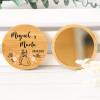 Espejo personalizado de madera "Modelo Juntos" Detalles boda - Detalles personalizables para Boda