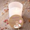 Vela personalizada madera "Modelo Valentina" Detalles bautizo - Detalles personalizables para Bautizo