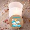 Vela personalizada madera "Modelo Dulces Sueños" Detalles bautizo - Detalles personalizables para Bautizo