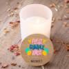Vela personalizada madera "Modelo Fiesta" Detalles cumpleaños - Regalos personalizables cumpleaños