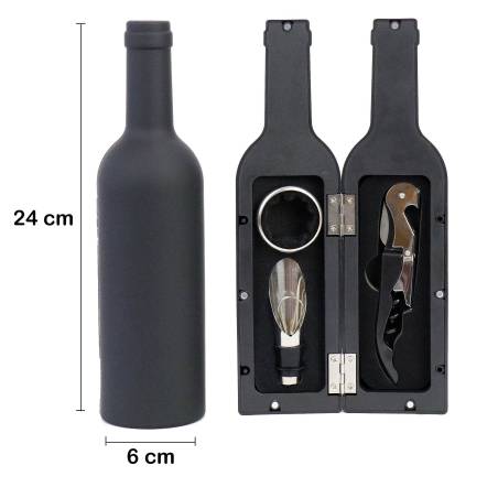 Set accesorios de vino personalizado "Modelo Sueño niña" Detalles bautizo - Detalles personalizables para Bautizo