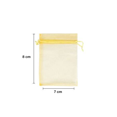 Bolsa de organza 7x8 cm - Inicio