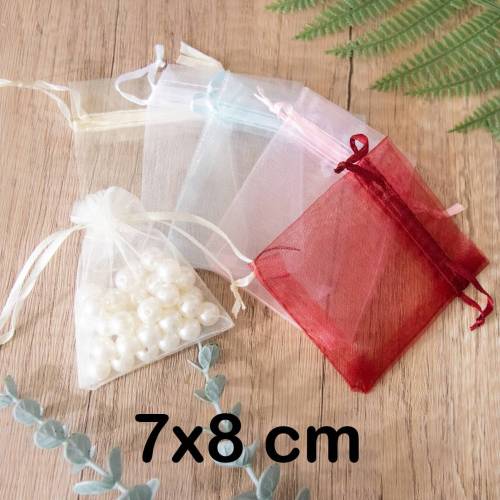 Bolsa de organza 7x8 cm - Inicio