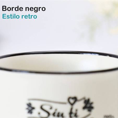 Taza pequeña con frase Detalles bautizo - Detalles para bautizo