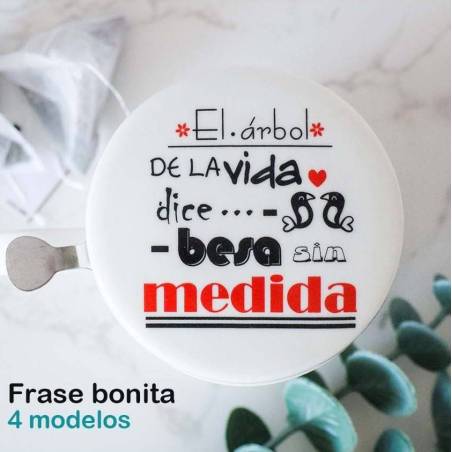 Taza infusión árbol de la vida Detalles bautizo - Detalles para bautizo