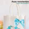 Bolsa de papel para bautizo niño niña - Detalles para bautizo