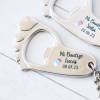 Llavero personalizado bautizo niño "Modelo Biberón Niño" detalles invitados bautizo - Detalles De Bautizo Para Hombres