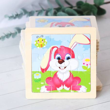 Puzzle para niños Puzzle de animales Detalles invitados bautizo - Detalles De Bautizo Para Niños