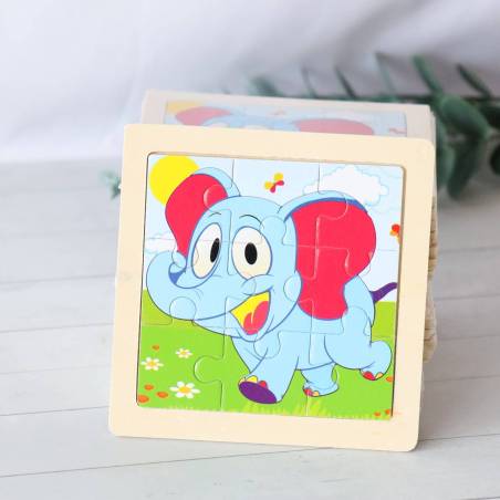 Puzzle para niños Puzzle de animales Detalles invitados bautizo - Detalles De Bautizo Para Niños